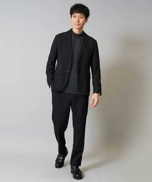 a.v.v / アー・ヴェ・ヴェ テーラードジャケット | デニムライクストレッチスマートジャケット【イージーケア/洗濯機で洗える】〈ON/OFF SERIES〉 | 詳細13