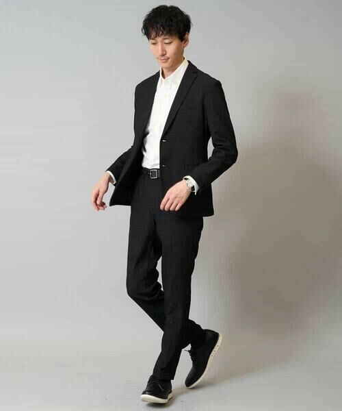 a.v.v / アー・ヴェ・ヴェ テーラードジャケット | デニムライクストレッチスマートジャケット【イージーケア/洗濯機で洗える】〈ON/OFF SERIES〉 | 詳細18