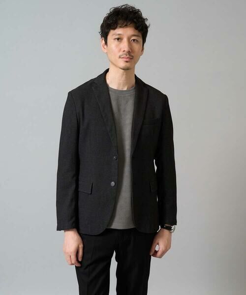 a.v.v / アー・ヴェ・ヴェ テーラードジャケット | デニムライクストレッチスマートジャケット【イージーケア/洗濯機で洗える】〈ON/OFF SERIES〉 | 詳細20