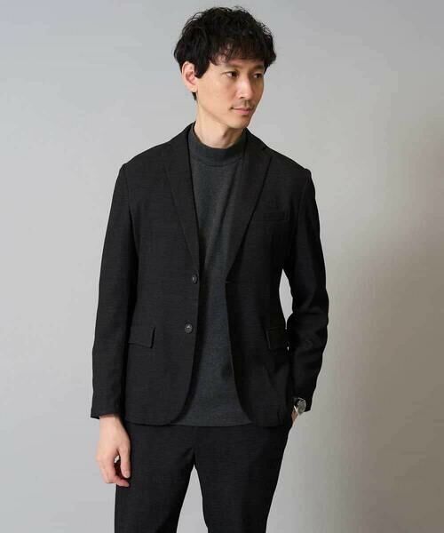 a.v.v / アー・ヴェ・ヴェ テーラードジャケット | デニムライクストレッチスマートジャケット【イージーケア/洗濯機で洗える】〈ON/OFF SERIES〉 | 詳細26