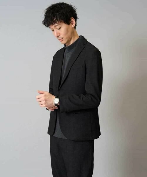 a.v.v / アー・ヴェ・ヴェ テーラードジャケット | デニムライクストレッチスマートジャケット【イージーケア/洗濯機で洗える】〈ON/OFF SERIES〉 | 詳細28