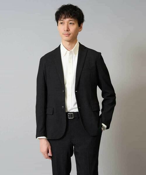 a.v.v / アー・ヴェ・ヴェ テーラードジャケット | デニムライクストレッチスマートジャケット【イージーケア/洗濯機で洗える】〈ON/OFF SERIES〉 | 詳細29