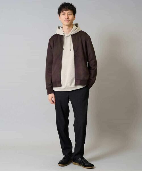 a.v.v / アー・ヴェ・ヴェ その他アウター | フェイクスエードリブブルゾン【イージーケア/ストレッチ/洗濯機で洗える】 | 詳細10