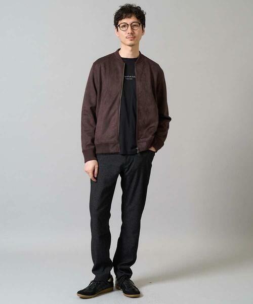 a.v.v / アー・ヴェ・ヴェ その他アウター | フェイクスエードリブブルゾン【イージーケア/ストレッチ/洗濯機で洗える】 | 詳細16