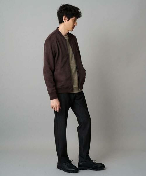 a.v.v / アー・ヴェ・ヴェ その他アウター | フェイクスエードリブブルゾン【イージーケア/ストレッチ/洗濯機で洗える】 | 詳細19