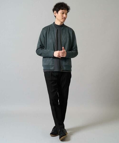 a.v.v / アー・ヴェ・ヴェ その他アウター | フェイクスエードリブブルゾン【イージーケア/ストレッチ/洗濯機で洗える】 | 詳細2
