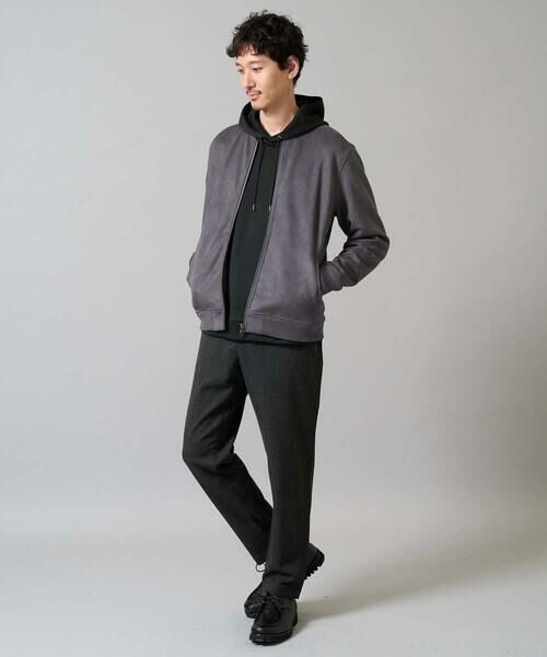 a.v.v / アー・ヴェ・ヴェ その他アウター | フェイクスエードリブブルゾン【イージーケア/ストレッチ/洗濯機で洗える】 | 詳細23