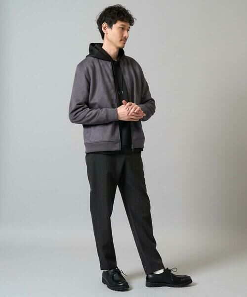 a.v.v / アー・ヴェ・ヴェ その他アウター | フェイクスエードリブブルゾン【イージーケア/ストレッチ/洗濯機で洗える】 | 詳細25