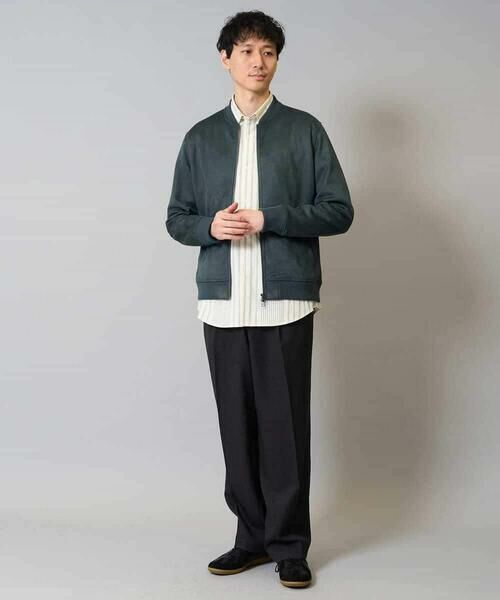 a.v.v / アー・ヴェ・ヴェ その他アウター | フェイクスエードリブブルゾン【イージーケア/ストレッチ/洗濯機で洗える】 | 詳細3