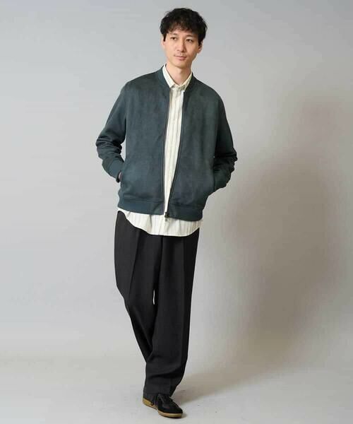 a.v.v / アー・ヴェ・ヴェ その他アウター | フェイクスエードリブブルゾン【イージーケア/ストレッチ/洗濯機で洗える】 | 詳細4