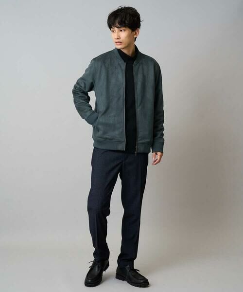a.v.v / アー・ヴェ・ヴェ その他アウター | フェイクスエードリブブルゾン【イージーケア/ストレッチ/洗濯機で洗える】 | 詳細8