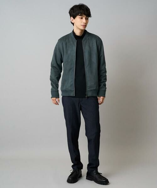 a.v.v / アー・ヴェ・ヴェ その他アウター | フェイクスエードリブブルゾン【イージーケア/ストレッチ/洗濯機で洗える】 | 詳細9