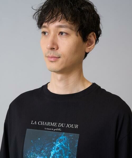 a.v.v / アー・ヴェ・ヴェ カットソー | 【接触冷感】フォトグラファーコラボワイドシルエットカットソー　HIDEYUKI SUTO | 詳細12