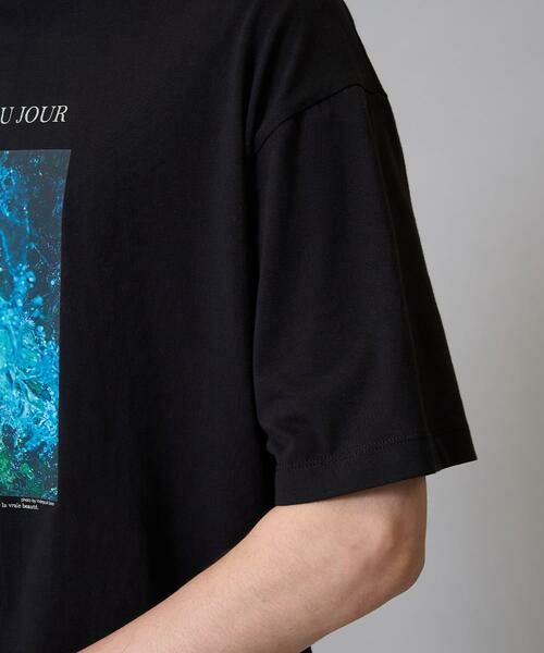 a.v.v / アー・ヴェ・ヴェ カットソー | 【接触冷感】フォトグラファーコラボワイドシルエットカットソー　HIDEYUKI SUTO | 詳細13