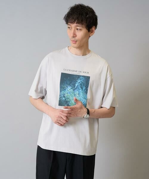 a.v.v / アー・ヴェ・ヴェ カットソー | 【接触冷感】フォトグラファーコラボワイドシルエットカットソー　HIDEYUKI SUTO | 詳細17