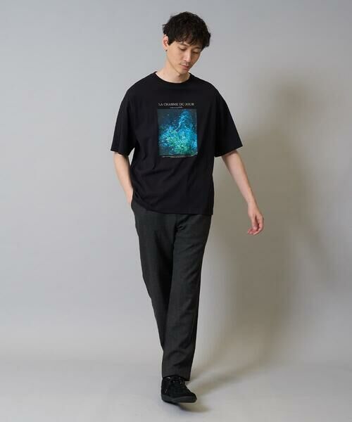 a.v.v / アー・ヴェ・ヴェ カットソー | 【接触冷感】フォトグラファーコラボワイドシルエットカットソー　HIDEYUKI SUTO | 詳細2