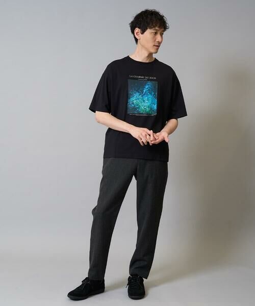 a.v.v / アー・ヴェ・ヴェ カットソー | 【接触冷感】フォトグラファーコラボワイドシルエットカットソー　HIDEYUKI SUTO | 詳細3