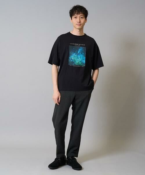 a.v.v / アー・ヴェ・ヴェ カットソー | 【接触冷感】フォトグラファーコラボワイドシルエットカットソー　HIDEYUKI SUTO | 詳細4