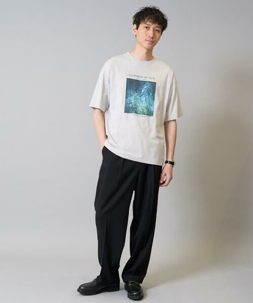 a.v.v / アー・ヴェ・ヴェ カットソー | 【接触冷感】フォトグラファーコラボワイドシルエットカットソー　HIDEYUKI SUTO | 詳細5