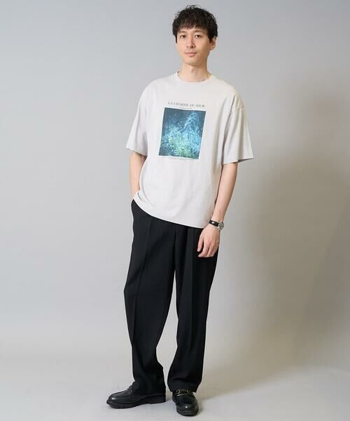 a.v.v / アー・ヴェ・ヴェ カットソー | 【接触冷感】フォトグラファーコラボワイドシルエットカットソー　HIDEYUKI SUTO | 詳細6