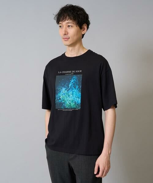 a.v.v / アー・ヴェ・ヴェ カットソー | 【接触冷感】フォトグラファーコラボワイドシルエットカットソー　HIDEYUKI SUTO | 詳細8