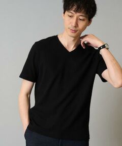 a.v.v / アー・ヴェ・ヴェ カットソー | 【接触冷感/イージーケア/毛玉になりにくい】ライトアゼＶネックカットソー