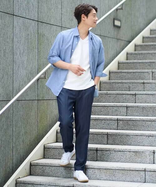 a.v.v / アー・ヴェ・ヴェ カットソー | 【接触冷感/イージーケア/毛玉になりにくい】ライトアゼＶネックカットソー | 詳細14