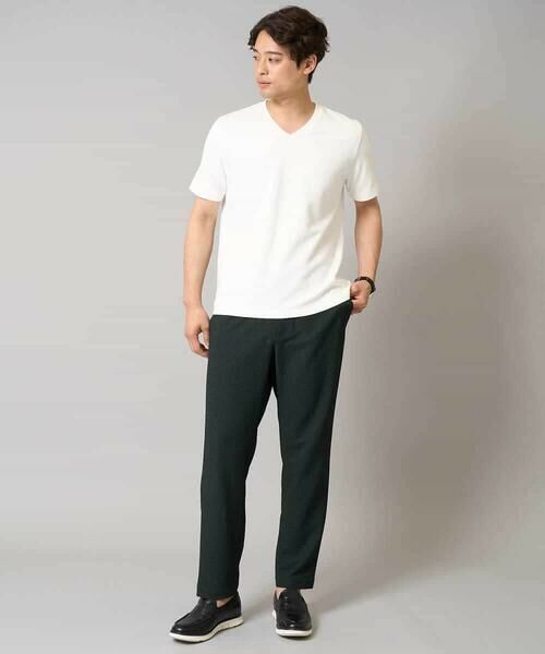 a.v.v / アー・ヴェ・ヴェ カットソー | 【接触冷感/イージーケア/毛玉になりにくい】ライトアゼＶネックカットソー | 詳細16