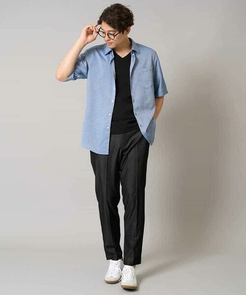 a.v.v / アー・ヴェ・ヴェ カットソー | 【接触冷感/イージーケア/毛玉になりにくい】ライトアゼＶネックカットソー | 詳細26