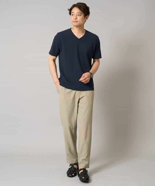 a.v.v / アー・ヴェ・ヴェ カットソー | 【接触冷感/イージーケア/毛玉になりにくい】ライトアゼＶネックカットソー | 詳細5