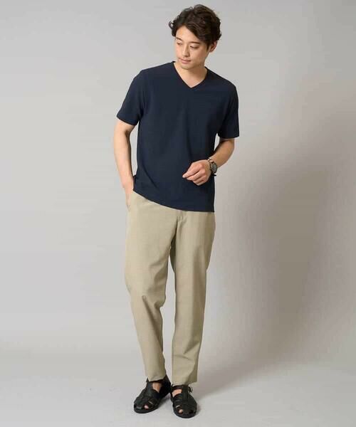 a.v.v / アー・ヴェ・ヴェ カットソー | 【接触冷感/イージーケア/毛玉になりにくい】ライトアゼＶネックカットソー | 詳細6