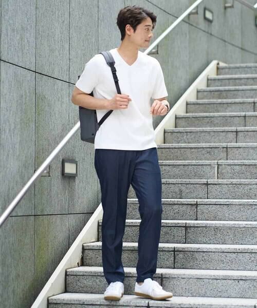 a.v.v / アー・ヴェ・ヴェ カットソー | 【接触冷感/イージーケア/毛玉になりにくい】ライトアゼＶネックカットソー | 詳細8