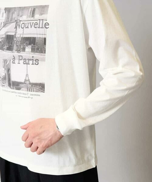 a.v.v / アー・ヴェ・ヴェ カットソー | 【綿100％】フォトプリントワイドシルエットカットソー　ロンT | 詳細19