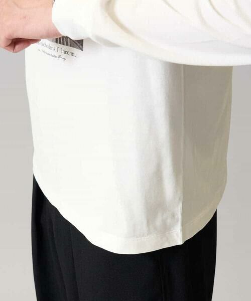 a.v.v / アー・ヴェ・ヴェ カットソー | 【綿100％】フォトプリントワイドシルエットカットソー　ロンT | 詳細20