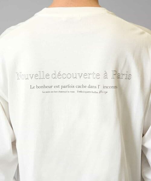 a.v.v / アー・ヴェ・ヴェ カットソー | 【綿100％】フォトプリントワイドシルエットカットソー　ロンT | 詳細21