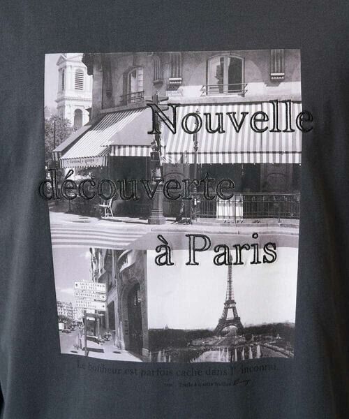 a.v.v / アー・ヴェ・ヴェ カットソー | 【綿100％】フォトプリントワイドシルエットカットソー　ロンT | 詳細24