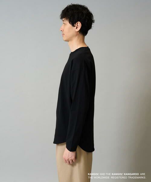 a.v.v / アー・ヴェ・ヴェ カットソー | KANGOLスクエアプリントロングシルエットカットソー | 詳細12