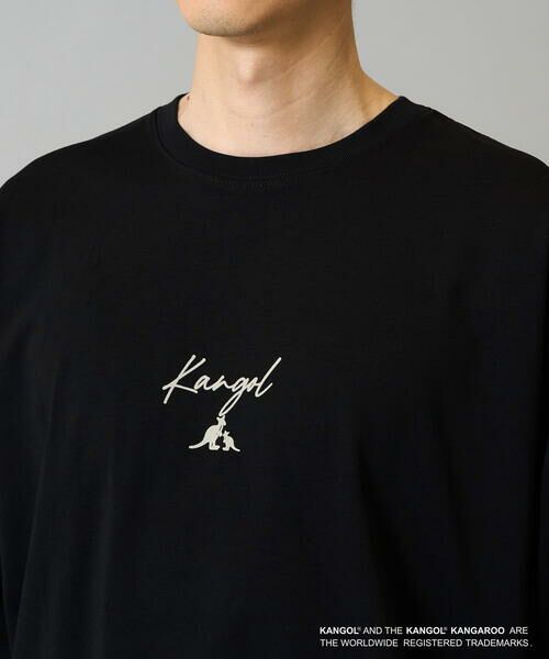 a.v.v / アー・ヴェ・ヴェ カットソー | KANGOLスクエアプリントロングシルエットカットソー | 詳細14