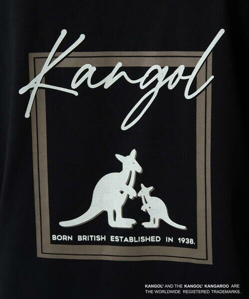a.v.v / アー・ヴェ・ヴェ カットソー | KANGOLスクエアプリントロングシルエットカットソー | 詳細17