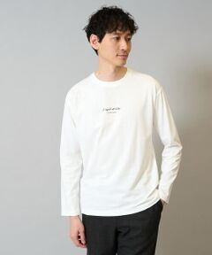 a.v.v / アー・ヴェ・ヴェ カットソー | ミニロゴセミワイドシルエットカットソー