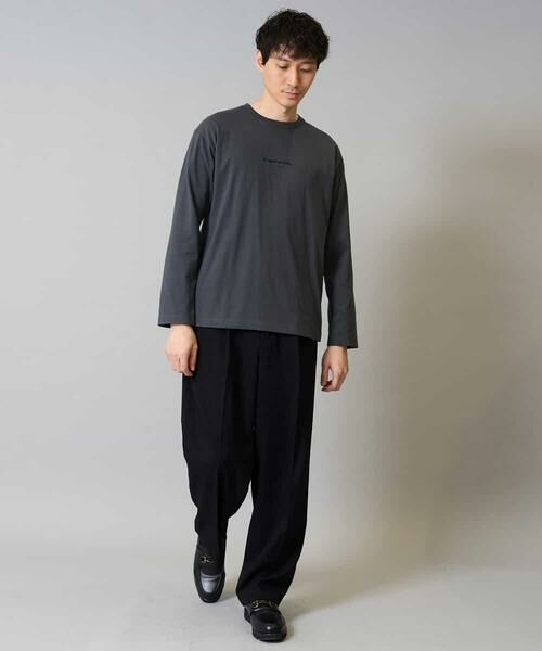 a.v.v / アー・ヴェ・ヴェ カットソー | ミニロゴセミワイドシルエットカットソー | 詳細11