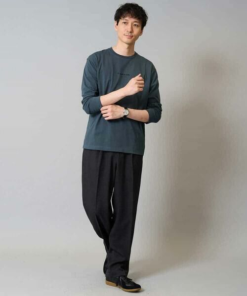 a.v.v / アー・ヴェ・ヴェ カットソー | ミニロゴセミワイドシルエットカットソー | 詳細2