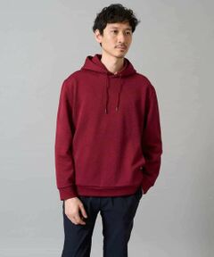 a.v.v / アー・ヴェ・ヴェ パーカー | 【イージーケア/毛玉になりにくい】幾何ジャカードプルオーバーパーカー【ストレッチ/洗濯機で洗える】