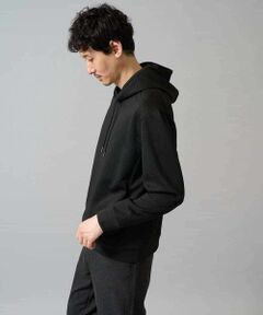 a.v.v / アー・ヴェ・ヴェ パーカー | 【イージーケア/毛玉になりにくい】幾何ジャカードプルオーバーパーカー【ストレッチ/洗濯機で洗える】