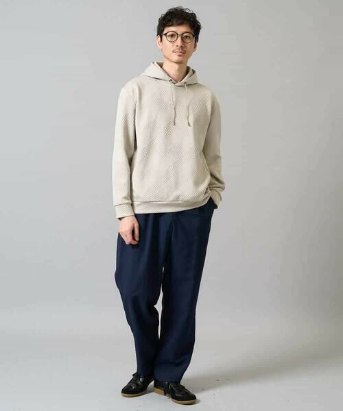 a.v.v / アー・ヴェ・ヴェ パーカー | 【イージーケア/毛玉になりにくい】幾何ジャカードプルオーバーパーカー【ストレッチ/洗濯機で洗える】 | 詳細10