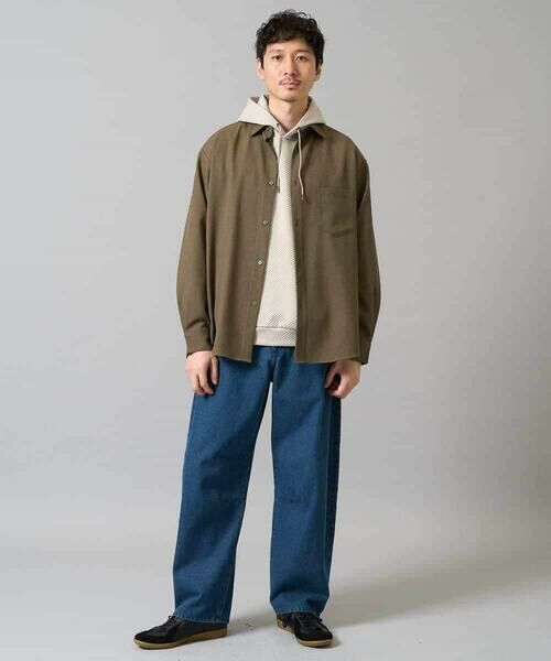 a.v.v / アー・ヴェ・ヴェ パーカー | 【イージーケア/毛玉になりにくい】幾何ジャカードプルオーバーパーカー【ストレッチ/洗濯機で洗える】 | 詳細18