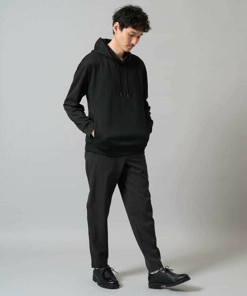 a.v.v / アー・ヴェ・ヴェ パーカー | 【イージーケア/毛玉になりにくい】幾何ジャカードプルオーバーパーカー【ストレッチ/洗濯機で洗える】 | 詳細23