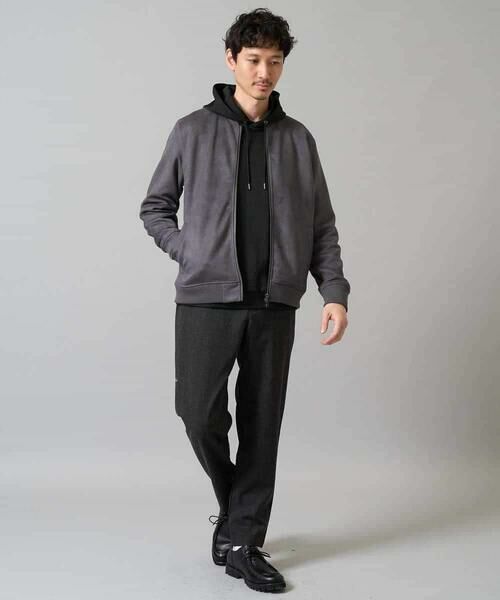 a.v.v / アー・ヴェ・ヴェ パーカー | 【イージーケア/毛玉になりにくい】幾何ジャカードプルオーバーパーカー【ストレッチ/洗濯機で洗える】 | 詳細26