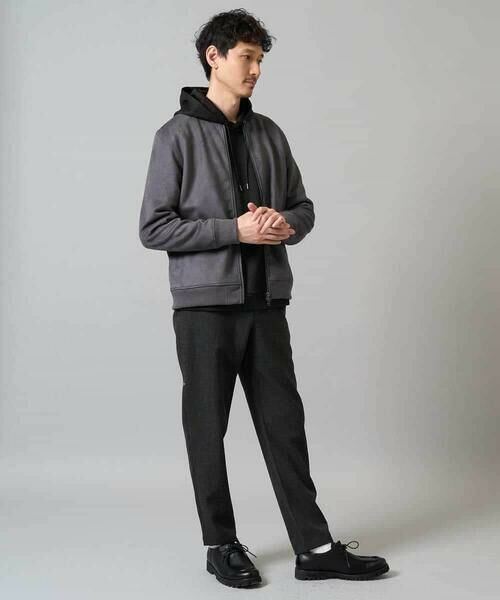 a.v.v / アー・ヴェ・ヴェ パーカー | 【イージーケア/毛玉になりにくい】幾何ジャカードプルオーバーパーカー【ストレッチ/洗濯機で洗える】 | 詳細27