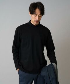 a.v.v / アー・ヴェ・ヴェ カットソー | 【雑誌MonoMax12月号掲載】ポンチモックネックカットソー【イージーケア/毛玉になりにくい/速乾/洗濯機で洗える】